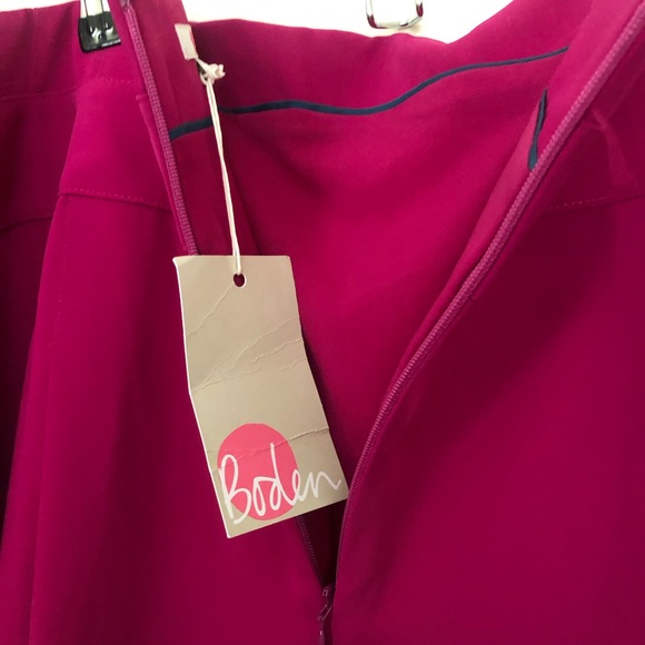 Boden Becky Skirt in Vibrant Plum, Size 16, NEW - Picture 8 of 11